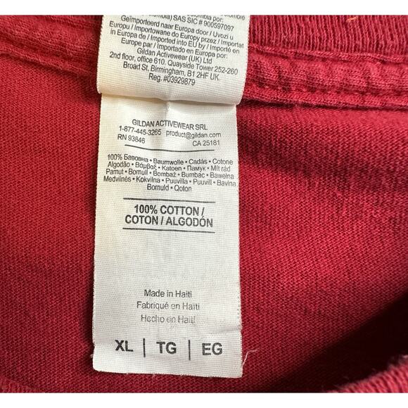 Pro Drag Enjoy Nitromethane Maroon T-shirts SZ XL Gildan Ultra Cotton Tag - Picture 5 of 9